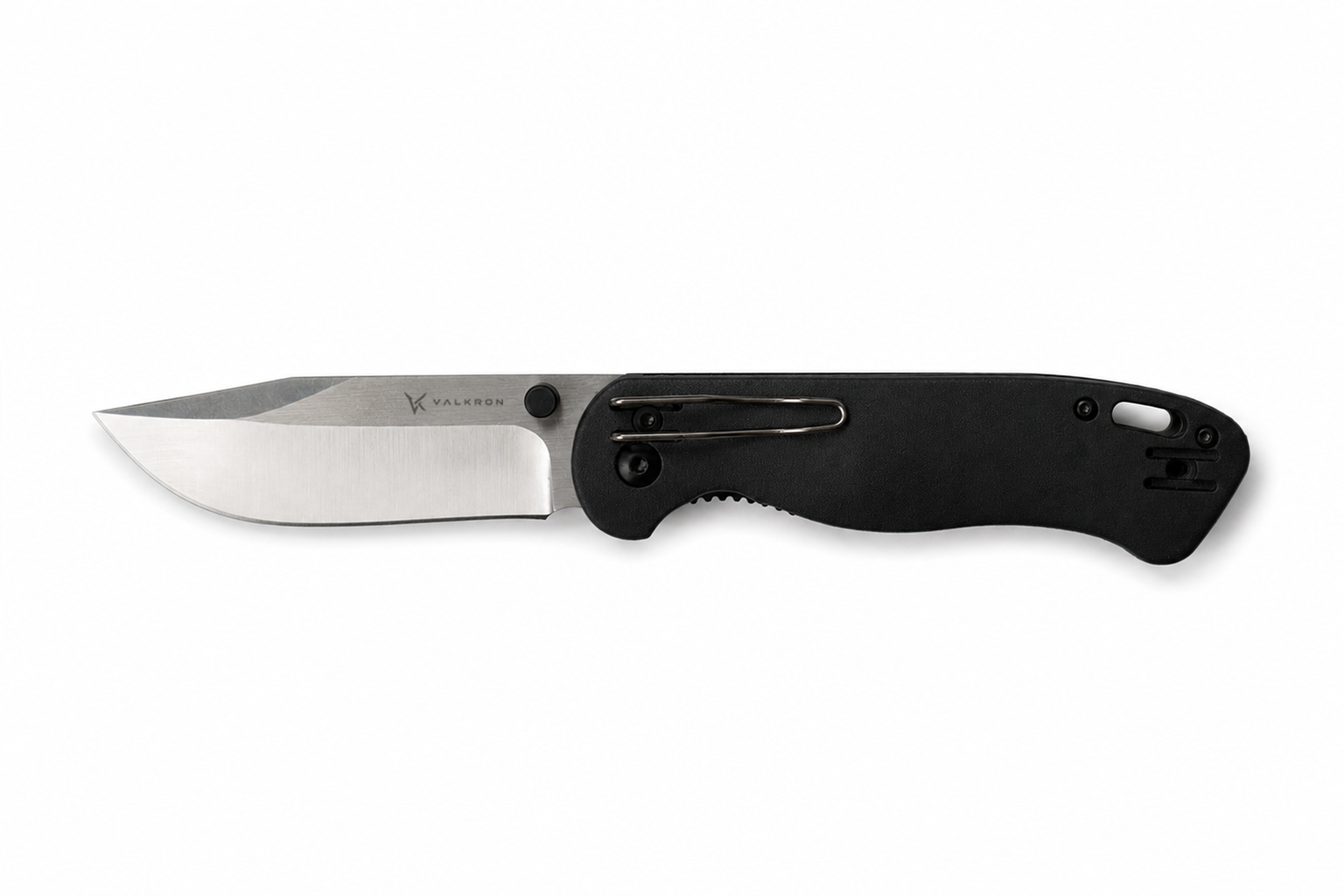 Ironclad EDC folding knife open side view by VALKRON