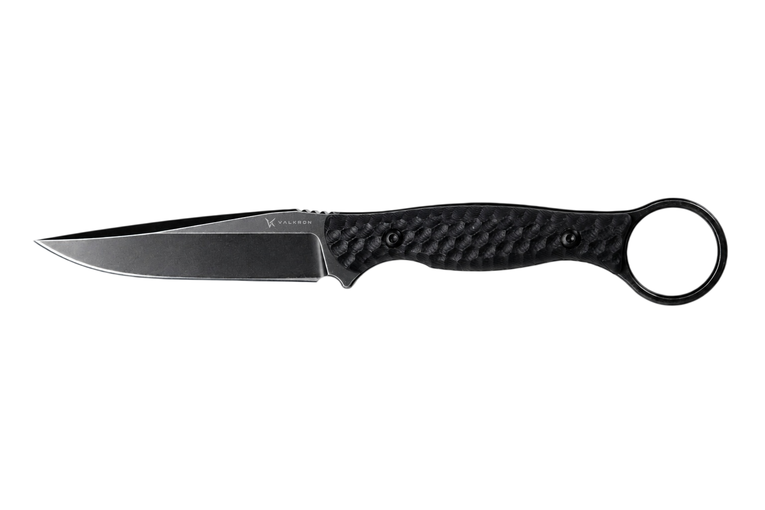 Black Finch EDC fixed blade knife by VALKRON