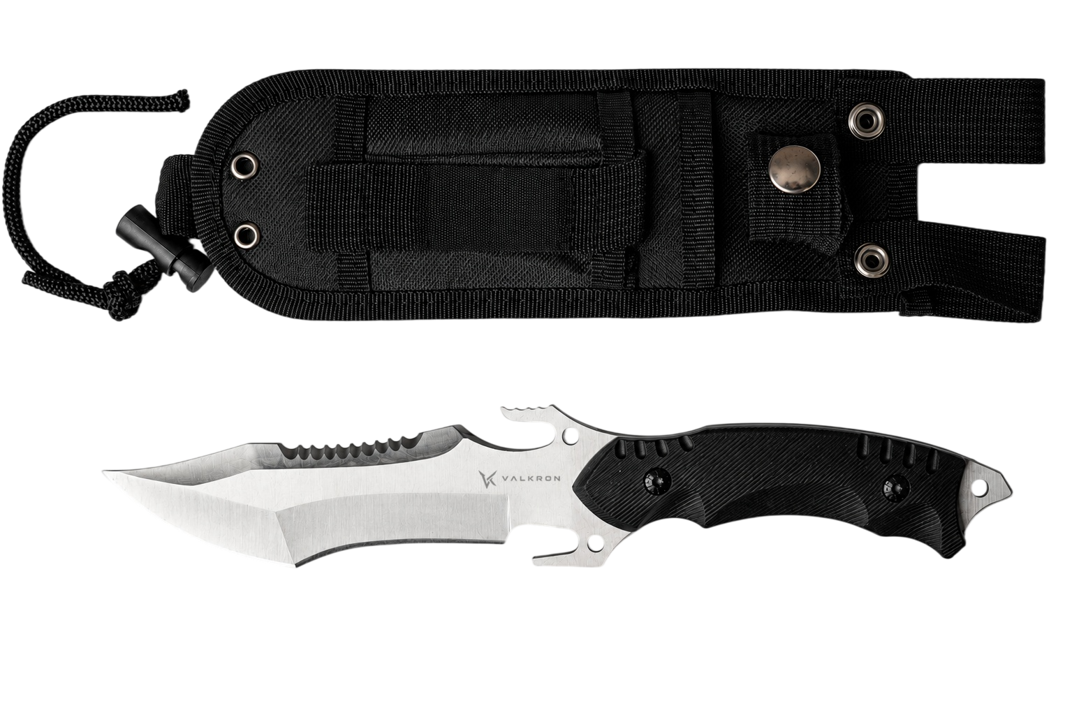 Talon fixed blade knife with sheath and accessories
